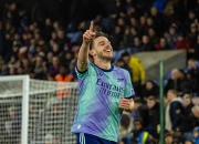 阿森纳新援入主力，客场大胜巩固榜首位置