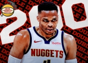 掘金，连续三场30+，威少！